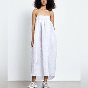 Cecilie Bahnsen Vilma Dress White US 2 UK6 NWT